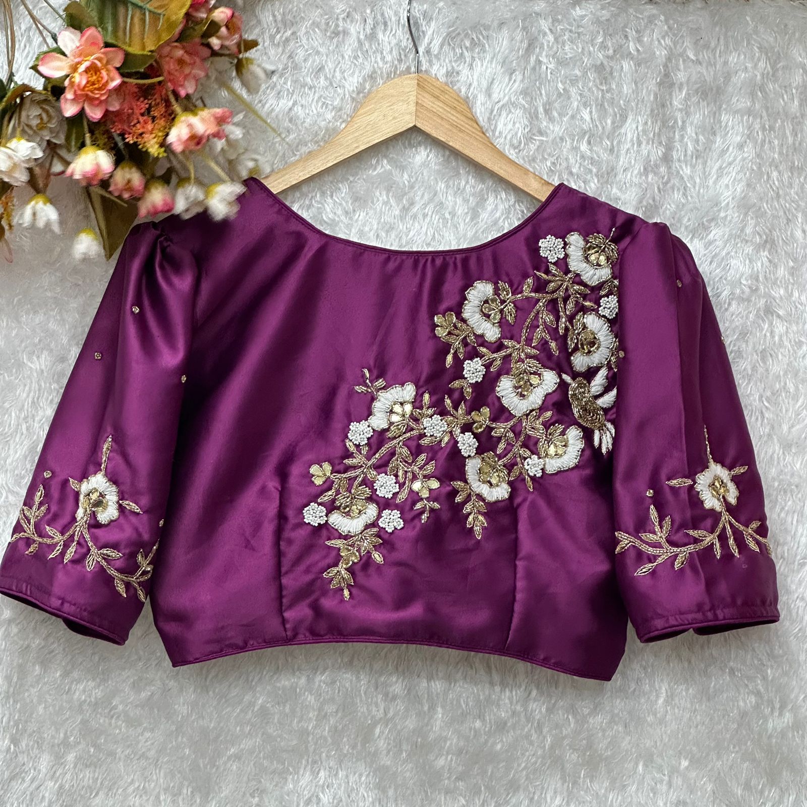 presenting brand new boutique style and handwork blouse