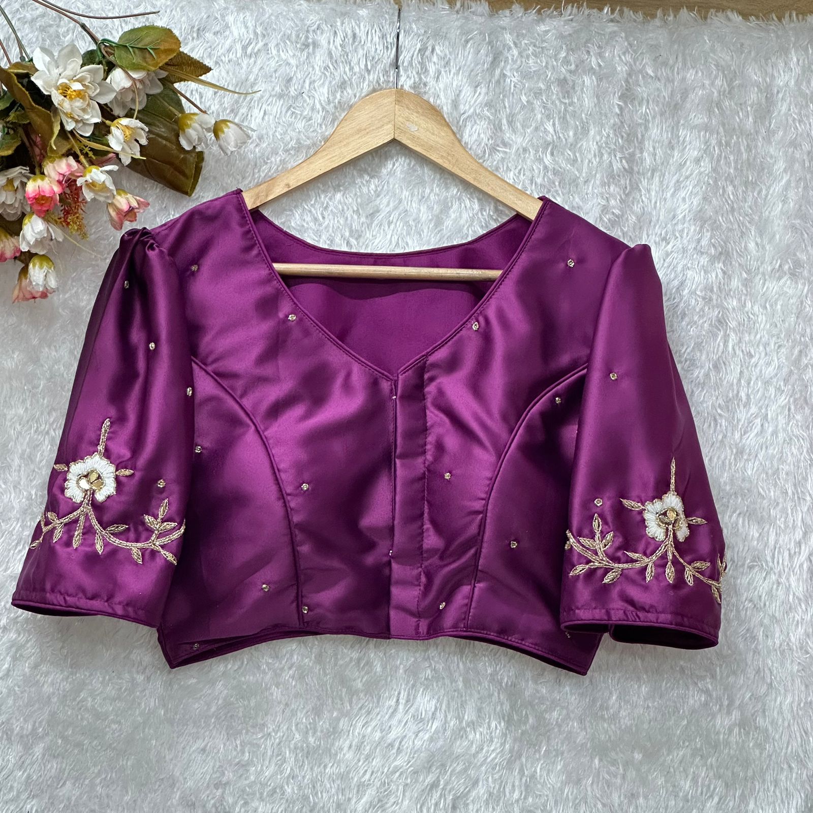 presenting brand new boutique style and handwork blouse