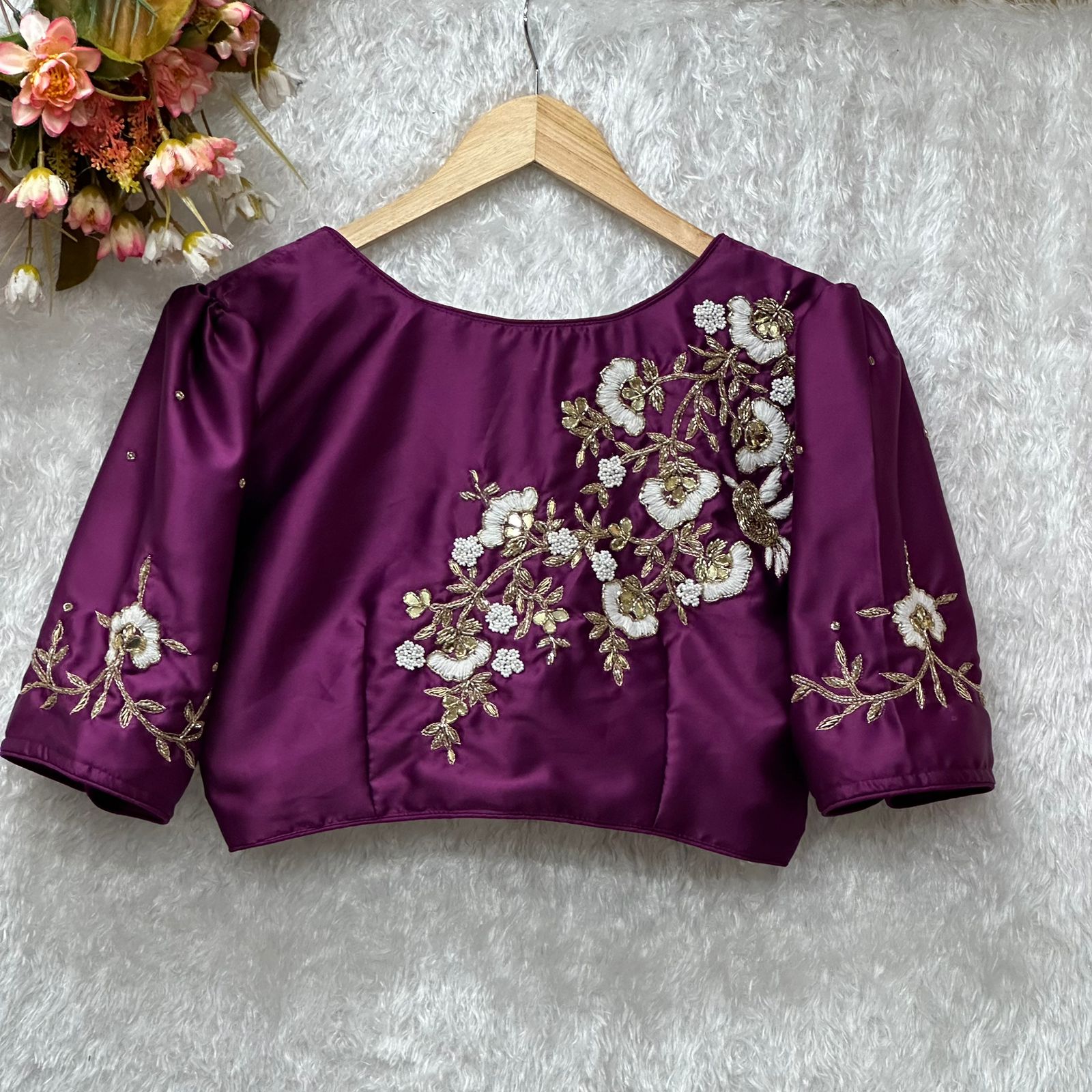 presenting brand new boutique style and handwork blouse