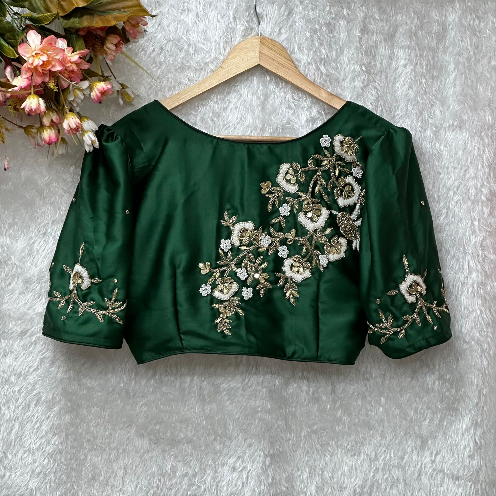 presenting brand new boutique style and handwork blouse