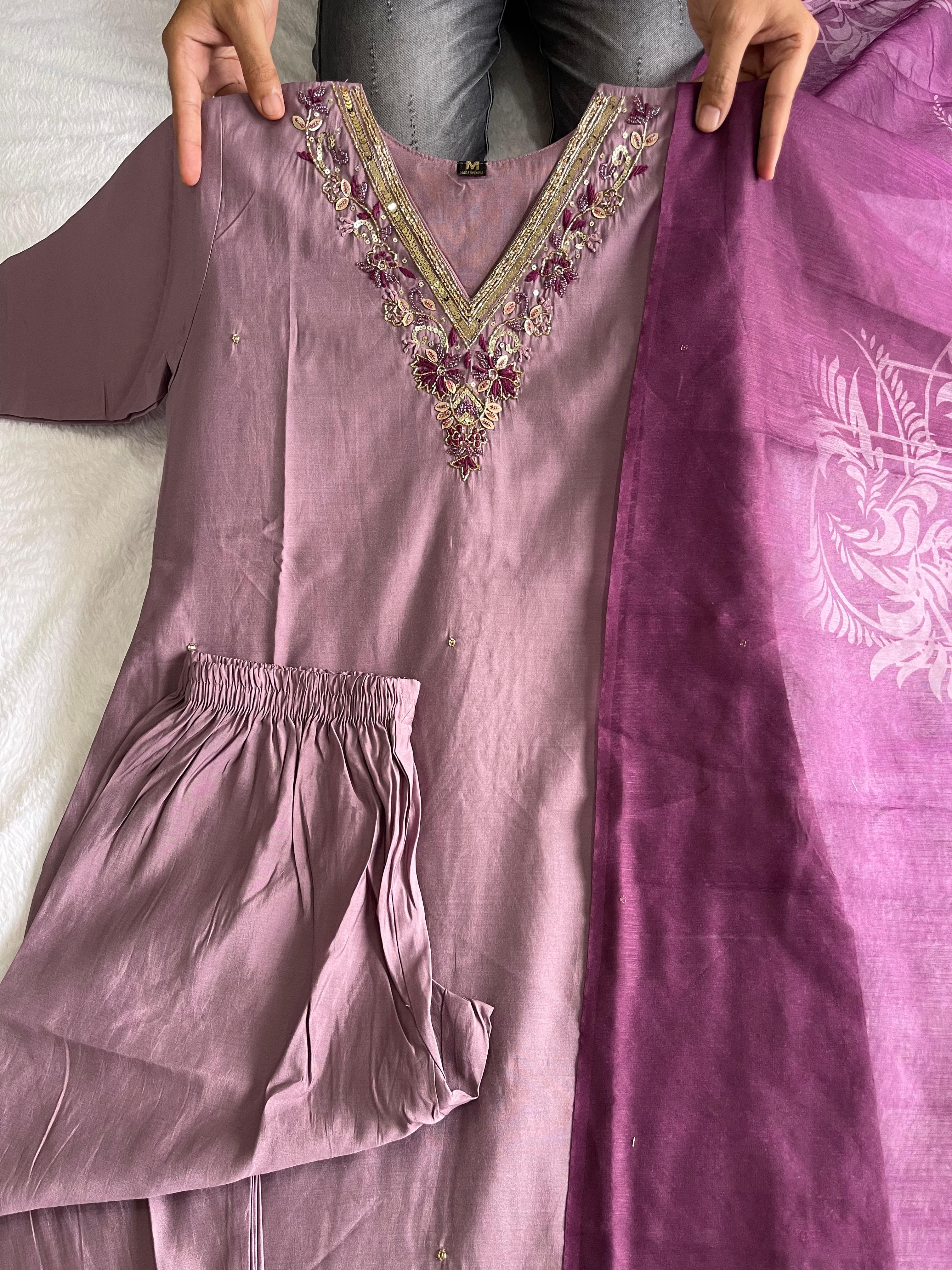 Launching New Designers Kurti Pent Dupatta Set