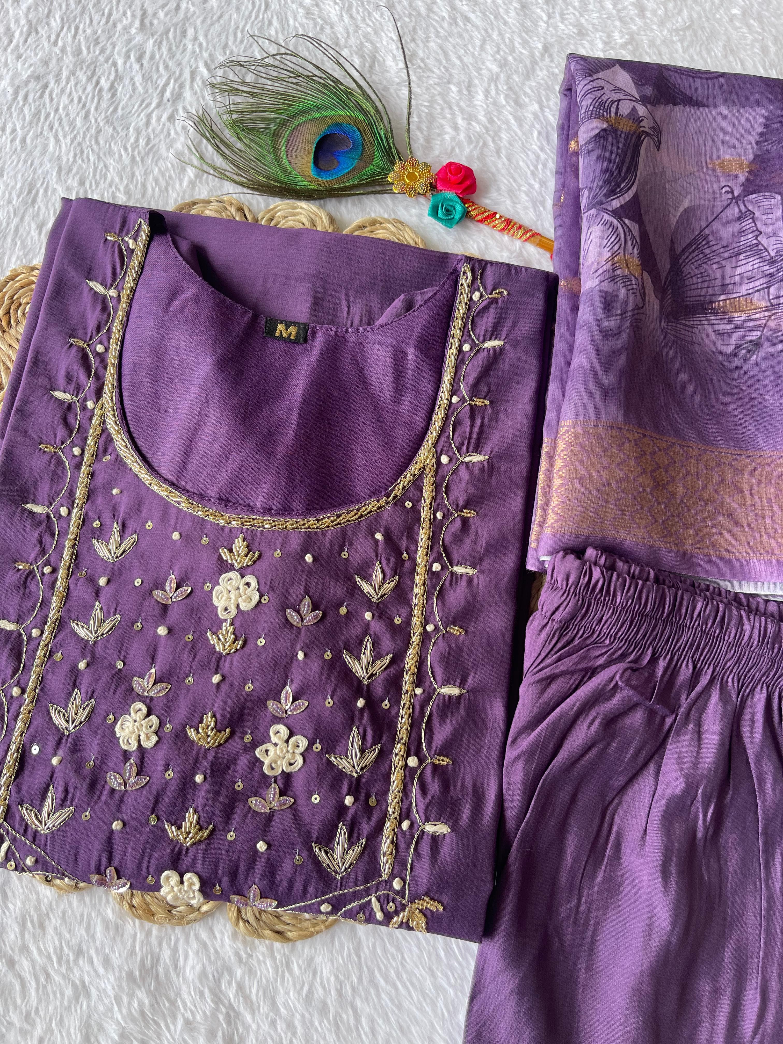 Launching New Designers Kurti Pent Dupatta Set