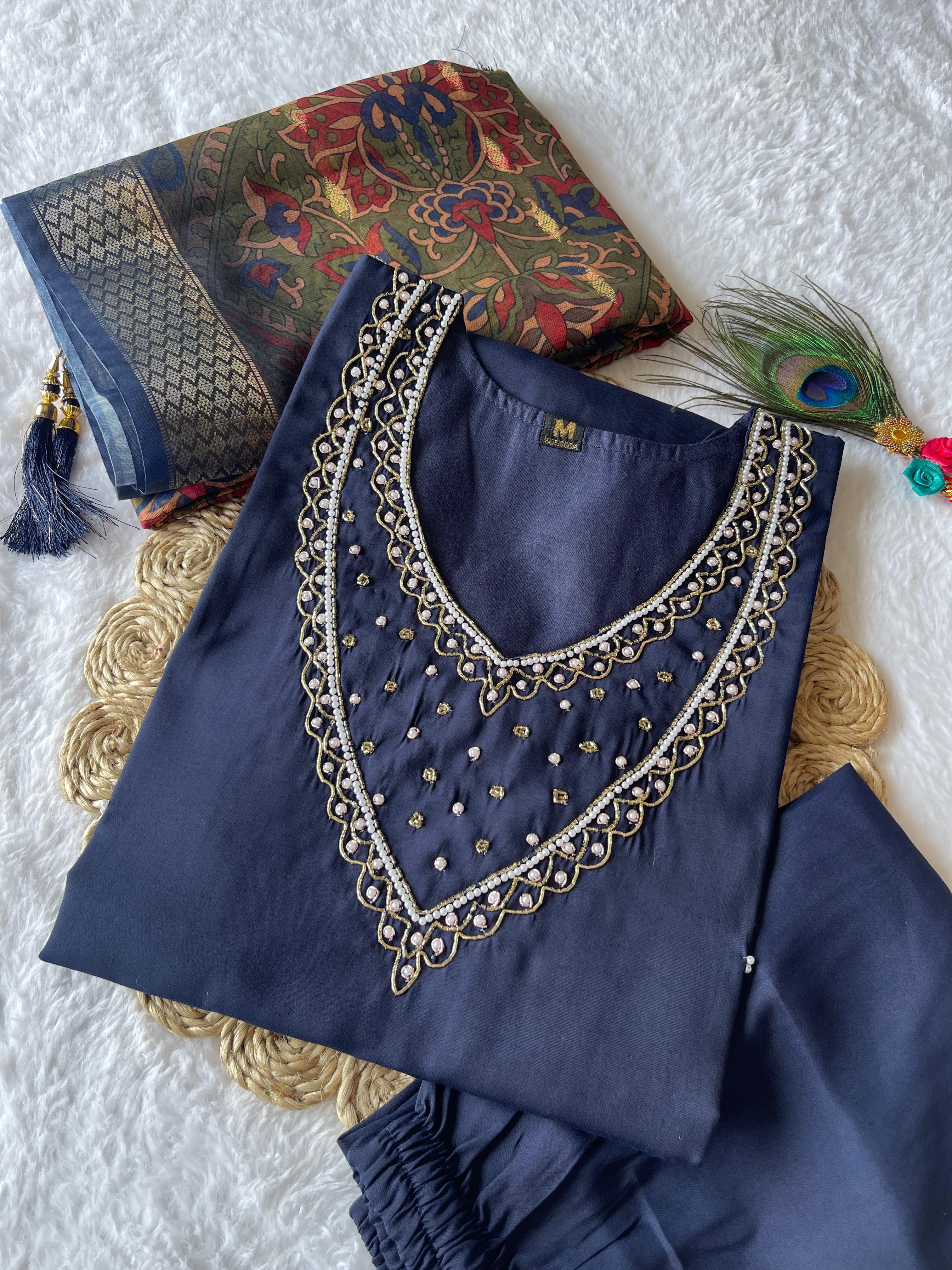 Launching New Designers Kurti Pent Dupatta Set