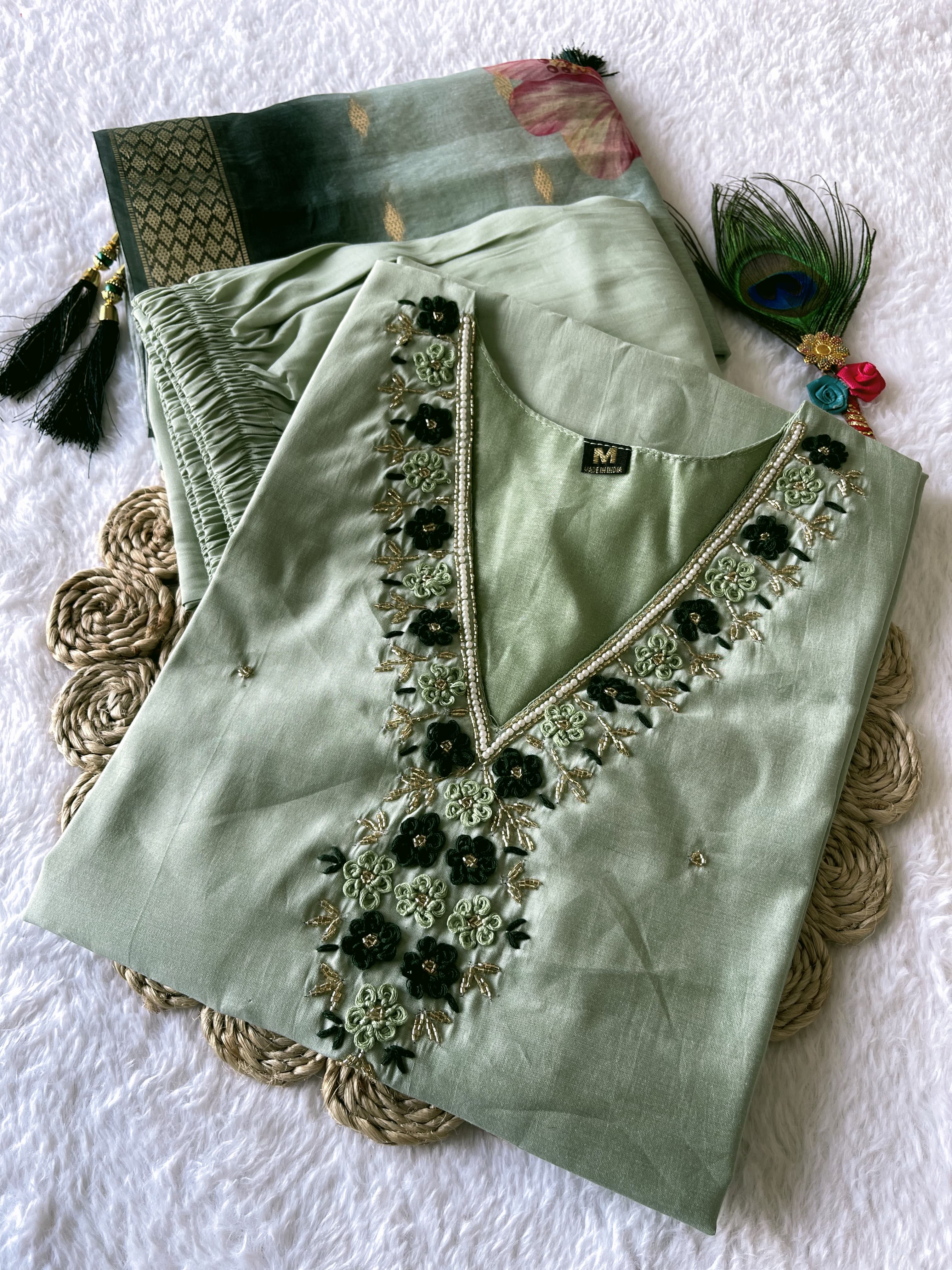 Launching New Designers Kurti Pent Dupatta Set